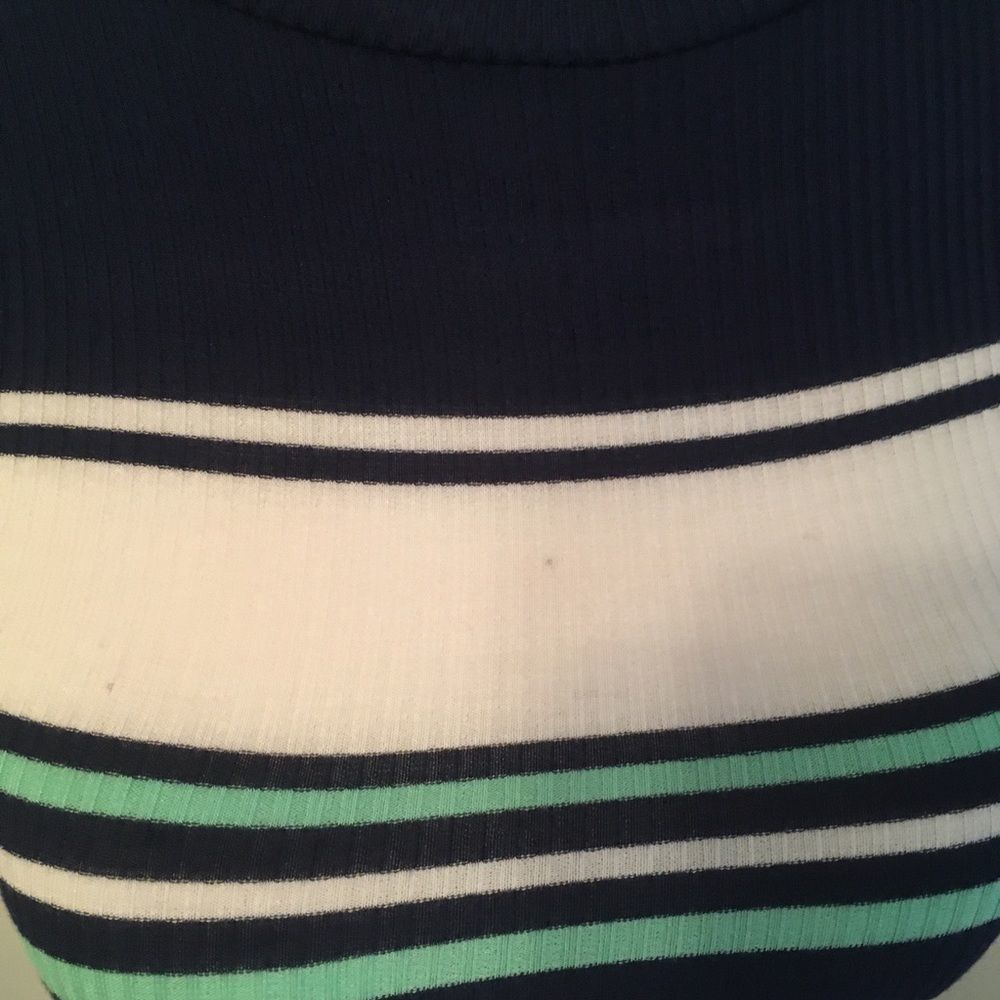 Stripped Crop Top - image 2